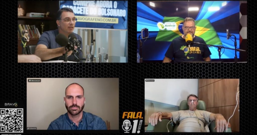 bolsonaro-participa-de-live-dentro-da-uti-do-hospital-para-fazer-propaganda-de-capacete